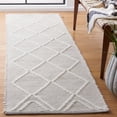 thumbnail image 2 of SAFAVIEH Natura Natasha Geometric Runner Rug, Grey/Ivory, 2'3" x 8', 2 of 8