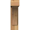 thumbnail image 2 of Ekena Millwork 6"W x 22"D x 22"H Thorton Block Rough Sawn Bracket w/ Offset Brace, Western Red Cedar, 2 of 25