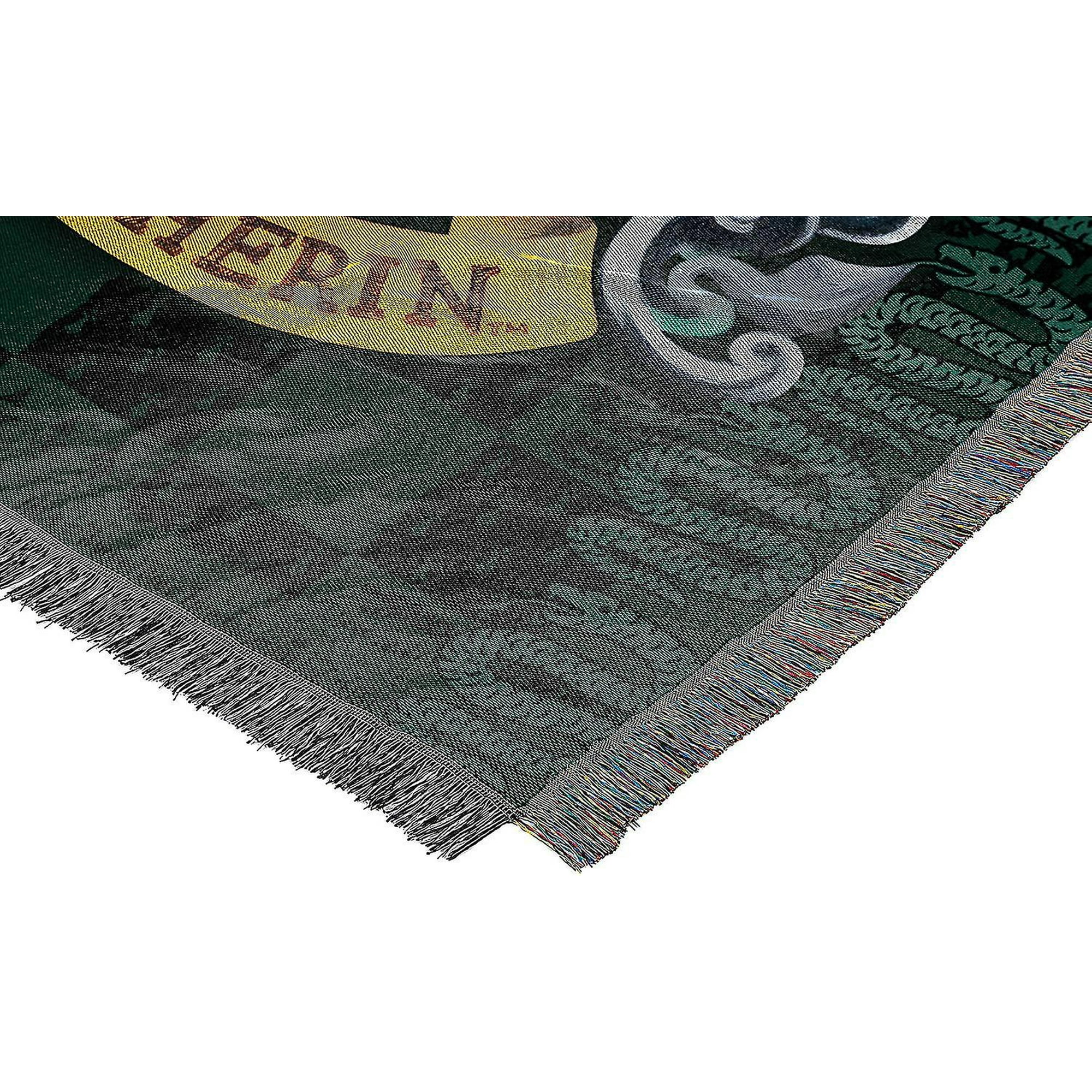 Woven Tapestry Throw Blanket 48 X 60 Inches Slytherin Shield Walmart