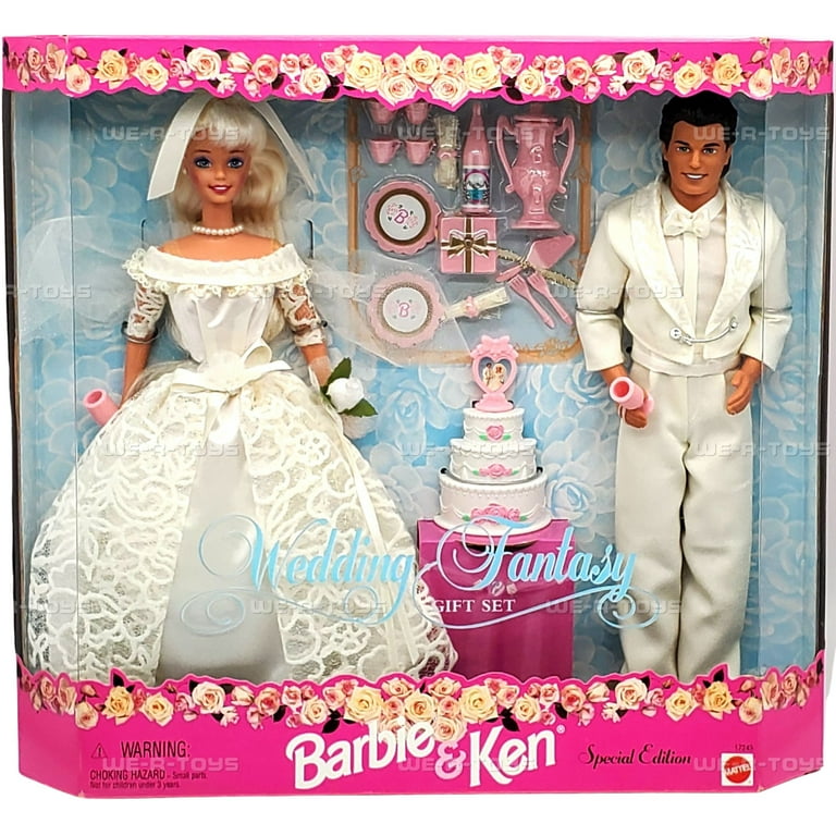 可愛いクリスマスツリーやギフトが！ & Barbie Ken Edition Special - Set Gift Fantasy Wedding キャラクターグッズ