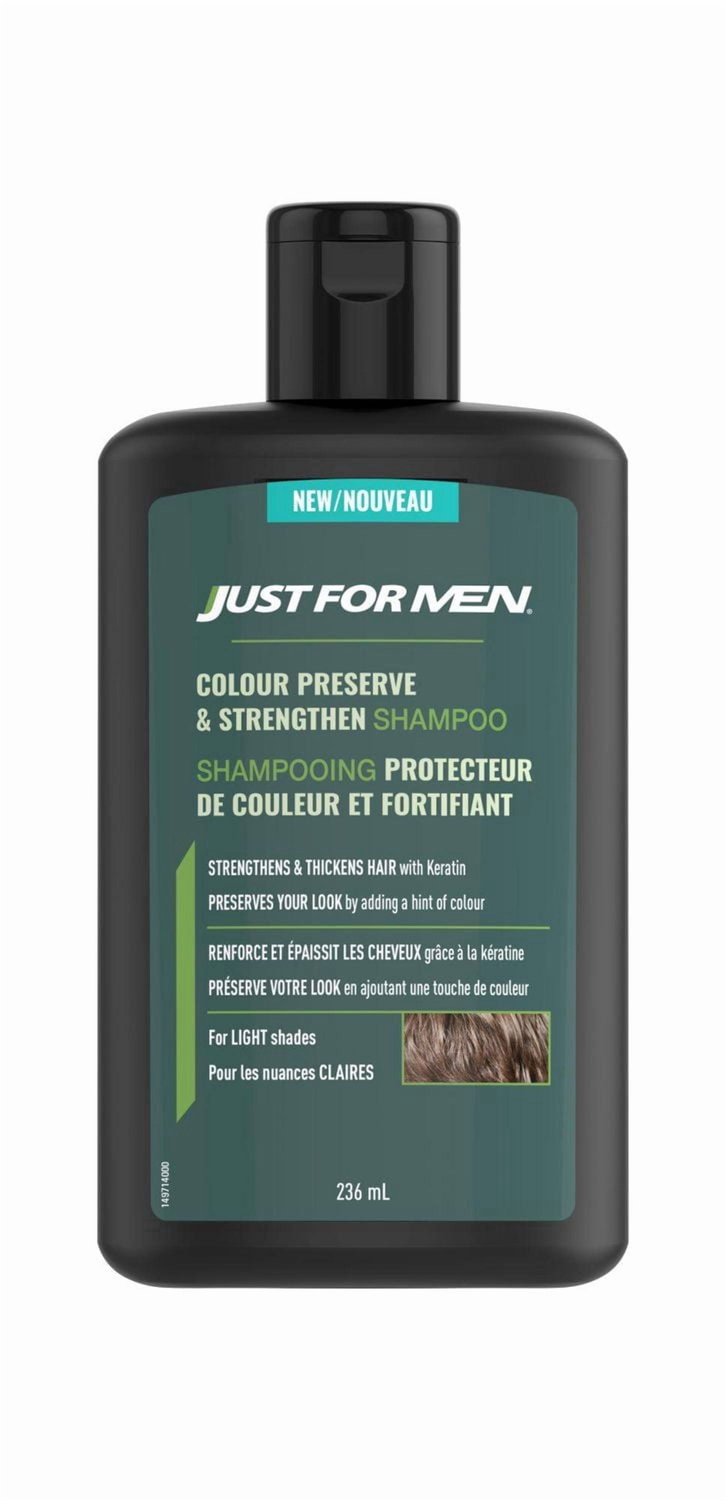 Just for Men Colour Preserve and Strengthen Shampoo for Light Shades