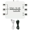 thumbnail image 1 of Adaptador de señal de audio Mini YPbPr a RF Convertidor de transmisión de un solo cable para transmisión de un solo cable de larga distancia, 1 of 8