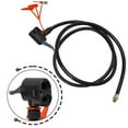 thumbnail image 4 of MYG for Bicycle Air Pump Extension Tube 125cm Bike Pump Hose Connector Inflator Accessory Compatible with for US UK French Valves Heat-Resistant Anti-Freeze Design, 4 of 10