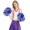 thumbnail image 2 of Event & Party Cheerleading Handheld Flower аксессуар for Performance and Sports Activities - Lightweight Handle Design for Easy Grip and Secure -Off 2PCS, 2 of 4