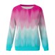 thumbnail image 4 of Gibobby Sudaderas para mujer oferta Sudadera de manga larga con estampado gráfico de letras y cuello redondo para mujer(Rosa,G), 4 of 4