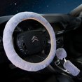 thumbnail image 4 of Funda para volante de coche de felpa anticonejo, gruesa, cálida, unisex, multicolor opcional, 4 of 6