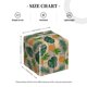 thumbnail image 4 of Balery Pineapples Palm Leaves Porta Pañuelos de Cuero con Estampado – Funda Moderna Cuadrada para Caja de Pañuelos, Dispensador 5x5x5'', 4 of 7