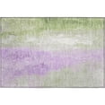 thumbnail image 2 of Addison Rugs Mayfield Premium Machine Washable Transitional Abstract Aloe Rectangle Rug, 1'8" x 2'6", 2 of 6