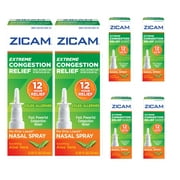 Zicam Extreme Congestion Relief Liquid Nasal Gel - 0.5 Oz, 6 Pack