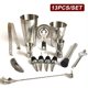 thumbnail image 5 of Juego de coctelera 13x Boston Martini Maker Mixer Bartender Acero inoxidable 800ml - kaili Sencillez, 5 of 5