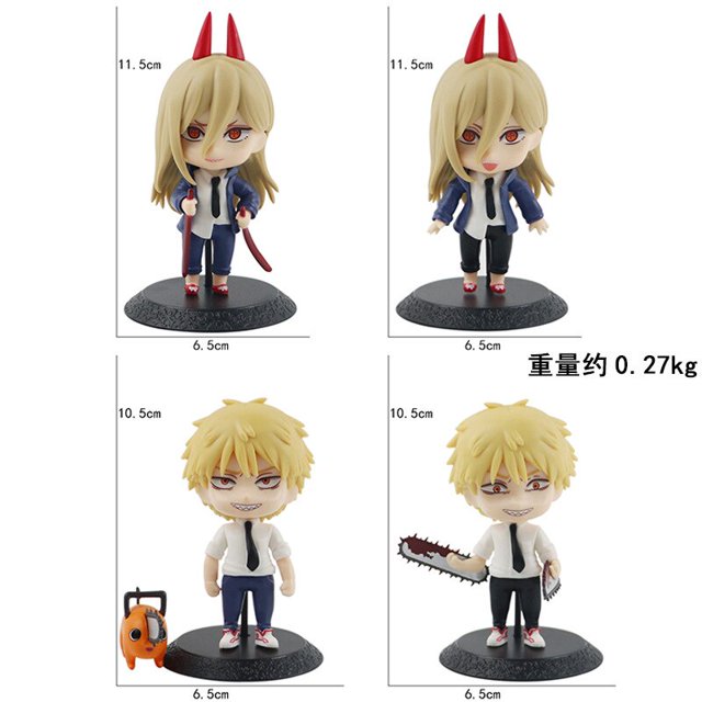 Figura de motosierra de hombre, 20 estilos, Q Posket Denji Power Pochita Figura de Anime, muñecos de PVC, regalos de juguete