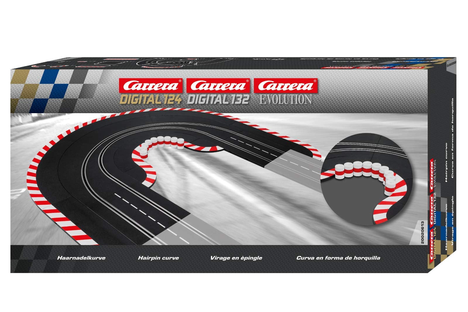 CARRERA First Batwheels Time For Action Playset - Batman & Robin Race Track For Kids 3+