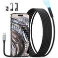 thumbnail image 1 of Cámara endoscópica Teslong USB-C para inspección de boroscopios, 10 m, 1 of 9