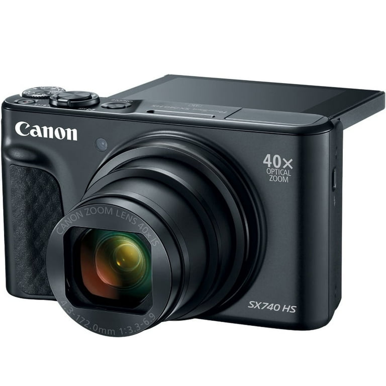 Canon PowerShot SX740 HS 4K Video, 40x Optical Zoom, 20.3MP