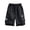 Black, variant on SBYOJLPB Men's Shorts Solid Color Cargo Shorts Outdoor Sports Multi Pocket Short Pants