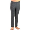 thumbnail image 2 of TeeHee Kids Girls Fleece Inner Brushed Leggings 3 Pack (12-24 Months, Grey_Navy_Black), 2 of 10
