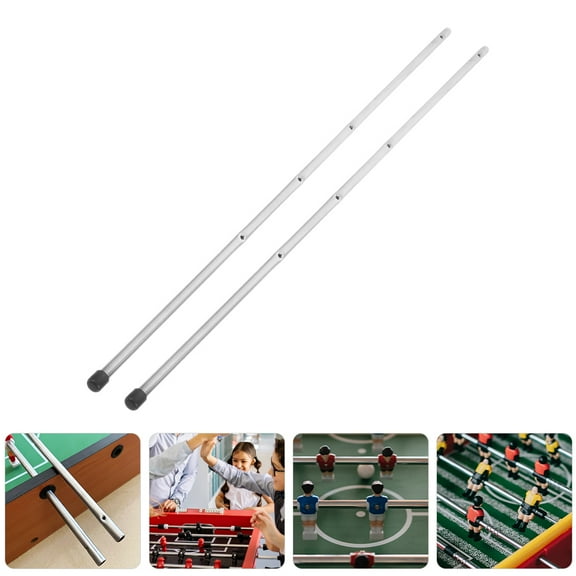 Homoyoyo foosball replacement rods Foosball Table Pole Iron for Family Entertainment 2Pcs for Fan Gear