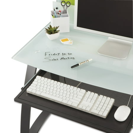 Safco Xpressions Keyboard Tray, Steel, 23-1/2w x 15-1/4d, Black
