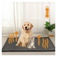thumbnail image 2 of Lit Auto-Chauffant pour Chat Tapis Auto-Chauffant Extra Chaud Coussin Thermique pour Cage d'Animal Intérieur Extérieur, 2 of 7