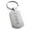 Silver, variant on Stainless Steel Live by Faith 2 Corinthians 5:7 Dog Tag Celtic Keychain Keyring