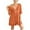 Orange, variant on Christmas pajamas Christmas gift Women Sexy Foreign Advanced Sense Pure Desire For High Appearance Ice Silk Home Nightdress