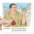 thumbnail image 1 of CafePress - Caecilius_Col Square Sticker 3 X 3 - Square Sticker 3" x 3", 1 of 1