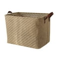 thumbnail image 2 of Clearance!!!Large Fabric Storage Baskets for Organizing Closet Storage Bin Foldable Storage Baskets for Shelf Canvas Storage Bins Decorative Basket with Handles, 2 of 7