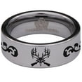 thumbnail image 2 of Deer and Gun Tungsten Carbide Ring, 2 of 6