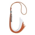 thumbnail image 3 of Endea Graduation Burnt Orange/White Graduation Tassel with Silver Stacked Date Drop, 3 of 5