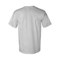 thumbnail image 3 of Adult 6.1 oz., 100% Cotton Pocket T-Shirt DARK ASH S, 3 of 5