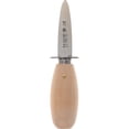 thumbnail image 1 of MasteelfCA Stainless Steel Clam Oyster Seafood Tools with Wood Handle (Small Size), 1 of 7