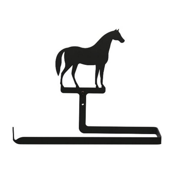 Village Wrought Iron PT-B-68 Horse Paper Towel Holder