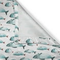 thumbnail image 5 of Ambesonne Fish Grommet Curtain, Watercolor Marine Animal, 50" x 108", Teal, 5 of 6