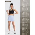 thumbnail image 6 of BALEAF Pleated Tennis Skirt Skorts Skirts for Woman High Waisted Lightweight Athletic Golf Workout with Shorts Pockets Snow blue XS, 6 of 6