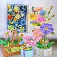thumbnail image 3 of Compatible with Lego Acrylic Dust-proof Box Building Blocks Eternal Flower Potted Plant Assembled Toy Decorations 520 Holiday Gifts, 3 of 7