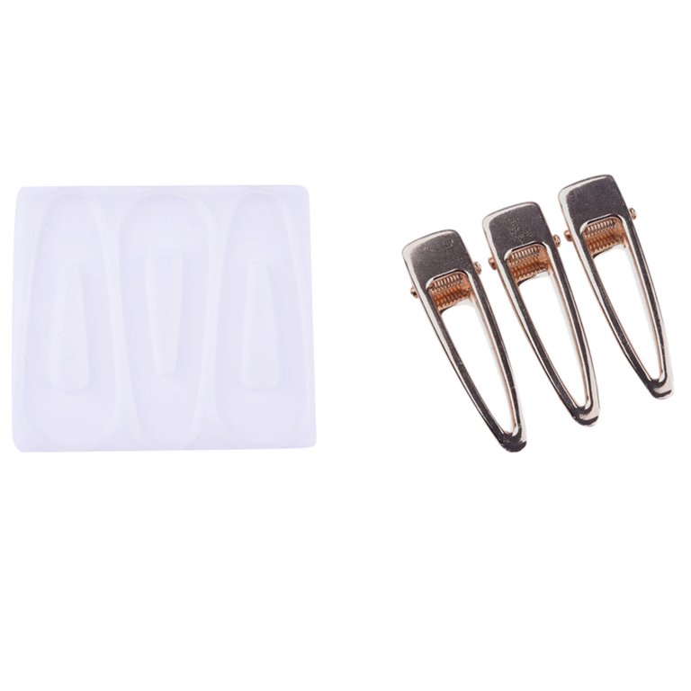 Silicone Resin Molds Diy Hair Pin Jewelry Casting Mold For Hair