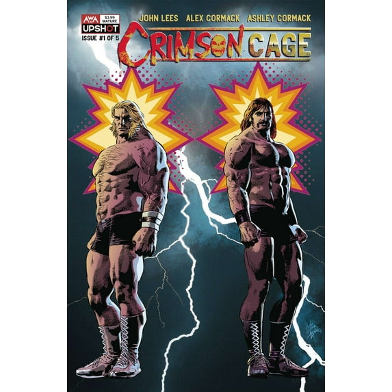 Crimson Cage, The #1A VF ; AWA Comic Book