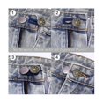 thumbnail image 4 of Button Extenders For Jeans, 6 Sizes Pants Button Waistband Extender, Flexible Adjustable Elastic Wa, 4 of 5