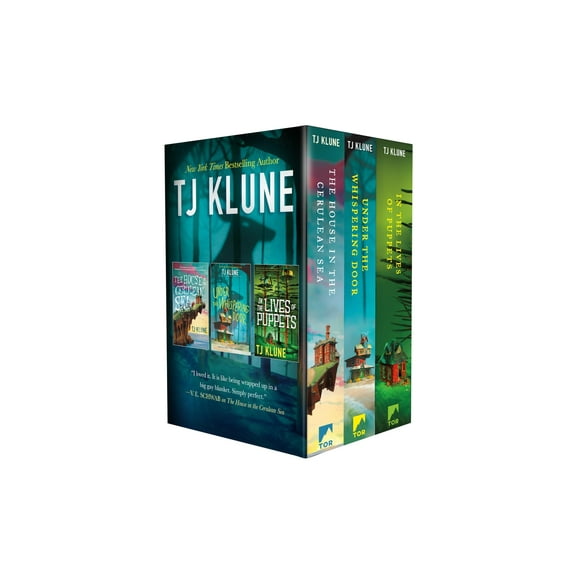 TJ Klune Trade Paperback Collection: The House in the Cerulean Sea, Under the Whispering Door, and In the Lives of Puppets