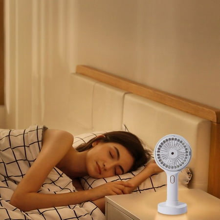 

DagobertNiko Portable Handheld Misting Fan Rechargeable Personal Mis-Ter Fan With Nightlight Battery Operated Spray Water Mist Fan For Travel Outdoors Hiking Camping