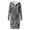 Grey, variant on Fiaer Winter Jackets for Women Warm Thermal Floral Printed Plus Size Long Hoodie Full Zip up Hooded Sweatshirts Casual Fashion Drawstring Hooded Tops with Pocket Red XL