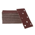thumbnail image 1 of 70 Pcs Papel de Lija Rectangular 8 Agujeros 60 Grano Hojas de Lijado de Gancho y Bucle Universal para Reacondicionamiento Automotriz 180x95mm Óxido de Aluminio Rojo, 1 of 7