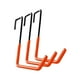 thumbnail image 5 of para bicicletas de garaje, para pared, organizadores sencillos y resistentes, para colgar bicicletas, ruedas, patios, talleres y hogares. Naranja, 5 of 8