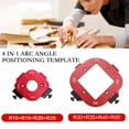 thumbnail image 2 of 4 In 1 Arc Angle Positioning Template Corner Radius Template Jig s Router A8E6, 2 of 5