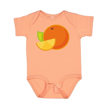 

Inktastic Orange Fruit Gift Baby Boy or Baby Girl Bodysuit