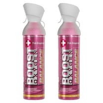 Boost Oxygen Portable Canned Oxygen, Pink Grapefruit, 10L, 2 Pack