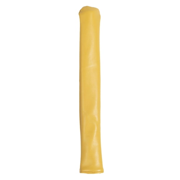 Cubierta de varilla de alineación, PU, versátil, resistente a arañazos, portátil, antideslizante, Amarillo