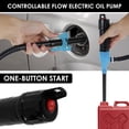 thumbnail image 2 of QJUHUNG Portable Transfer Pump Battery Operated Electric Siphon Pump 2.2 Gallons Per Min Efficient Liquid Fuel Transfer Pump Multi-purpose Gasoline Transfer Pump for Water Gasoline Diesel, 2 of 7