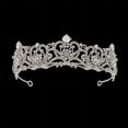thumbnail image 1 of Zhuge Tiara de boda para novia, diadema de princesa, corona nupcial, joyería para el cabello con diamantes de imitación de cristal, decoración para novia, cumpleaños, graduación, boda (A), 1 of 4