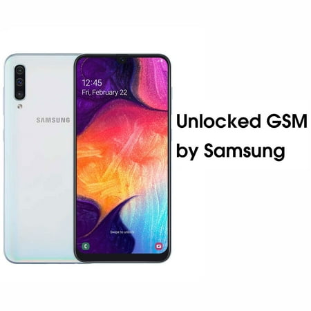 New Galaxy A50 64GB A505G/DS Dual SIM GSM Factory Unlocked 4G LTE 6.4